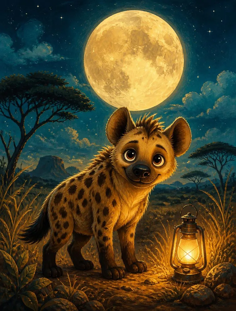 Cover of Haki: The Greedy Hyena and The Full Moon